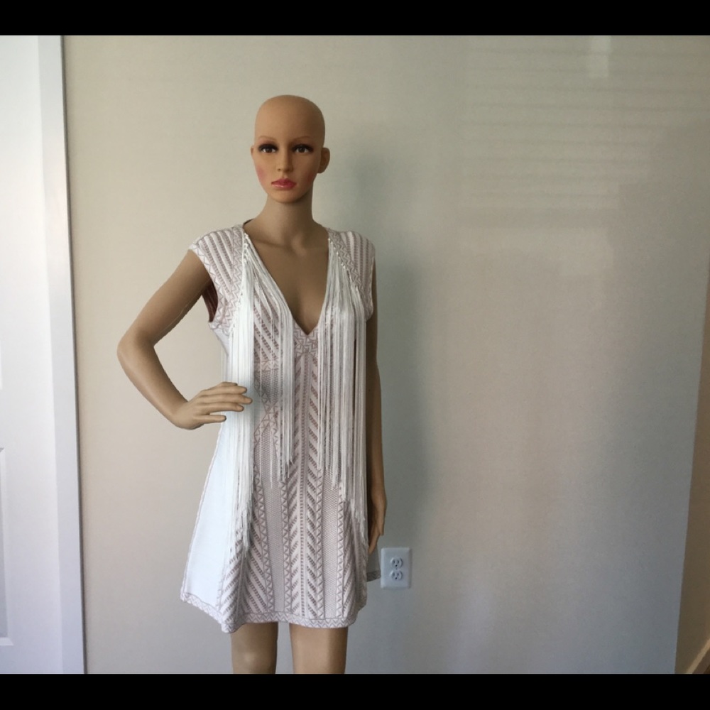 Herve Leger elegant cocktail dress. Never worn.